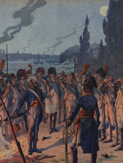 A noite da Batalha de Lodi de Jacques Marie Gaston Onfray de Breville (Job)